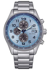 Citizen Gents Eco-drive Limited Edition Blue Dial Stainless Ca0770-72m