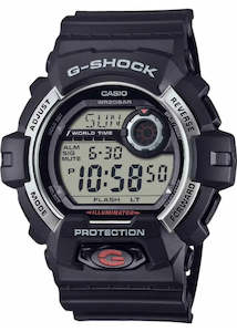 Jewellery: CASIO G-SHOCK DIGITAL BLACK RESIN BAND G8900S-1D