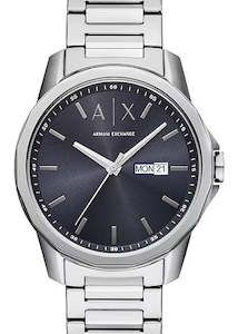 ARMANI EXCHANGE BANKS BLUE DIAL STAINLESS STEEL AX1767