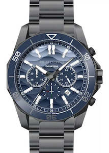 ARMANI EXCHANGE SPENCER CHRONOGRAPH BLUE DIAL GUNMETAL AX1967