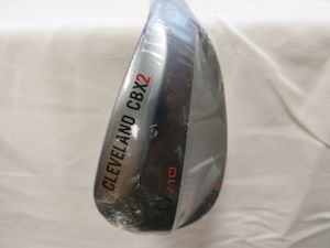 Wedges: Cleveland CBX 2 Black Satin Single 60.10 Wedge - KBS Regular Flex