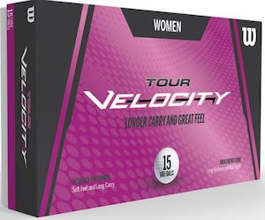 15 Pack Wilson Ladies Tour Velocity Golf Balls