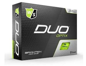 Wilson Staff Duo Ladies Optix Golf Balls - Green