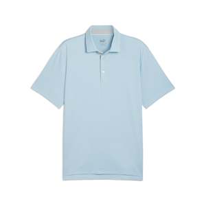 Puma MATTR Brigade Men's Polo Shirt - Silver Sky/Ash Gray