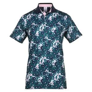 Puma Golf x Arnold Palmer Floral Shirt - Cold Green