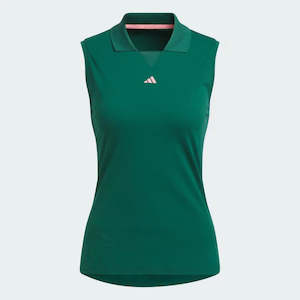 Adidas Women's Ultimate 365 Twistknit Polo - Collegiate Green