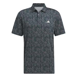 Adidas Ultimate365 Power Grid Print Polo Shirt