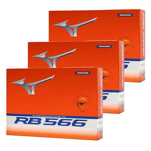 Sporting equipment: Mizuno RB 566 Orange - 3 Dozen Deal