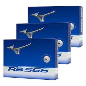 Mizuno RB 566 White - 3 Dozen Deal