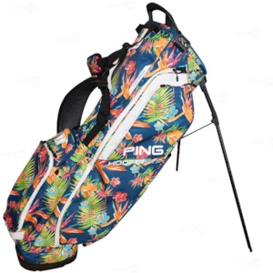 Sporting equipment: Ping HooferLite Stand Bag - Clubs/Paradise