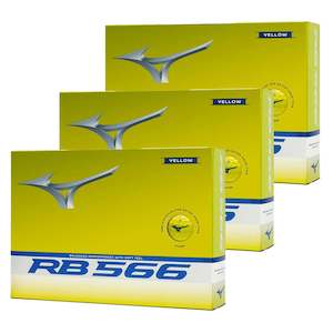 Mizuno RB 566 Yellow - 3 Dozen Deal