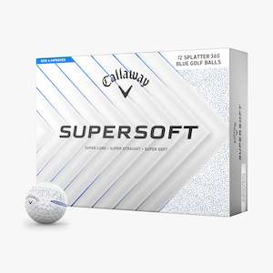 Callaway Supersoft Golf Balls 25 - Splatter Blue