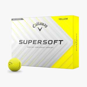 Callaway Supersoft Golf Balls 25 - Yellow