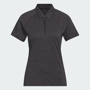 Adidas Ladies Ultimate365 Heathered Twistknit Polo Shirt