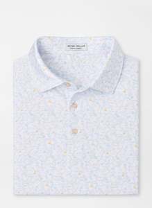 Peter Millar Sandtrapped Performance Jersey Polo - White