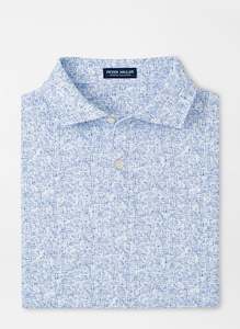 Peter Millar Switching Gears Performance Jersey Polo - White