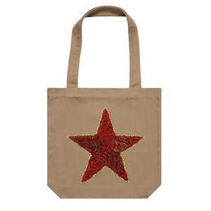 Pohutukawa Star Tote Bag