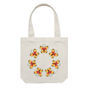 Parrot Butterflies Tote Bag