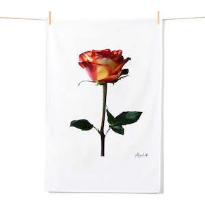 Colombian Rose Tea Towel