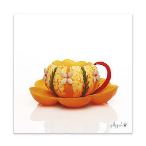 Gift: Pumpkin Cup Fine Art Print