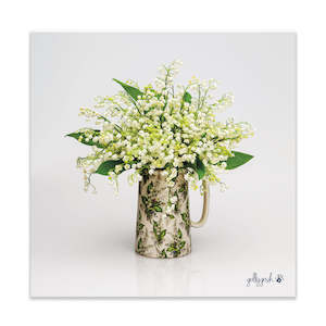 Lily of the Valley Jug Fine Art Print