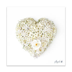 Stephanotis Heart Fine Art Print