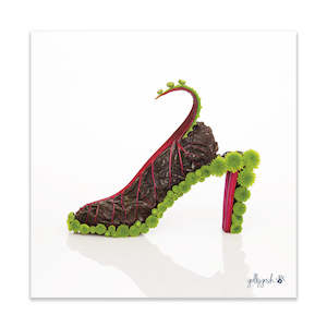 Red Beet Shoe Fine Art Print