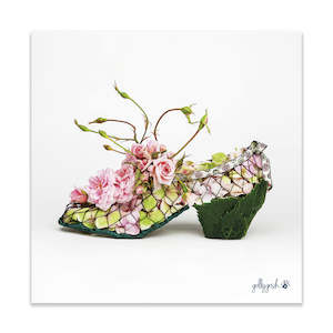 Gift: Cecile Brunner Mesh Shoe Fine Art Print