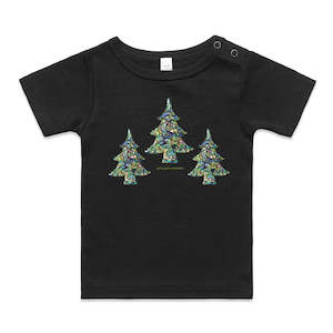 Paua Christmas Tree Infant Wee Tee