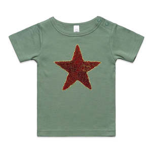 Pohutukawa Star Infant Wee Tee