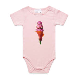 Peony Ice Cream Infant Babygrow