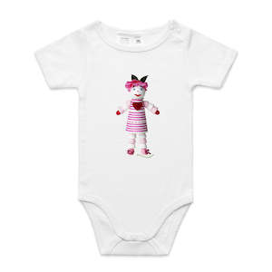 Marshmallow Doll Infant Babygrow