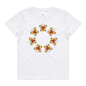 Parrot Butterflies Kids Tee Shirt