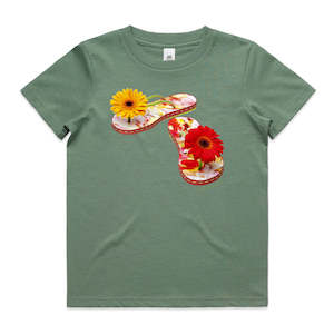 Gerbera Jandals Kids Tee Shirt