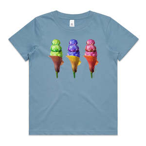 Gift: Peony Ice Creams Kids Tee Shirt