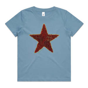 Pohutukawa Star Kids Tee Shirt