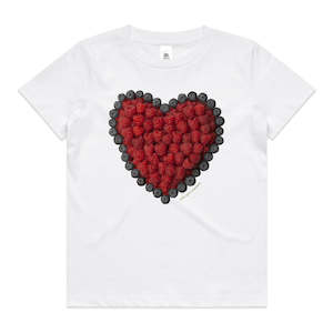 Berry Heart Kids Tee Shirt