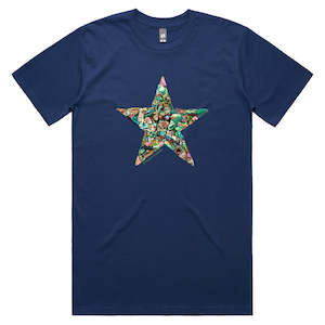 Gift: Paua Star Men's Tee Shirt