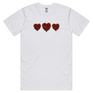 Pohutukawa Hearts Men's Tee Shirt