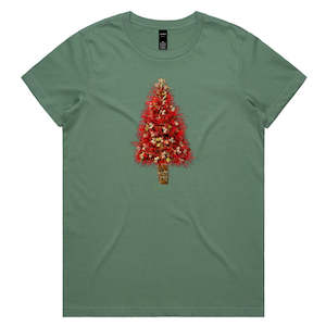 Gift: Pohutukawa Tree Woman's Tee Shirt