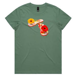 Gerbera Jandals Woman's Tee Shirt