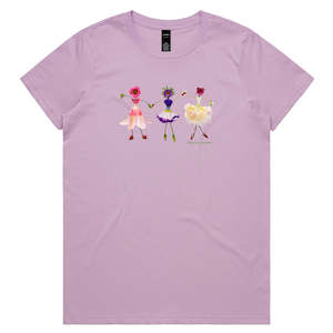 Dancing Girls Woman's Tee Shirt