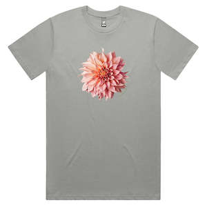 Gift: Pink Dahlia Flower Men's Tee Shirt