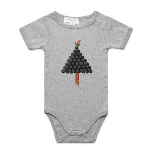 Christmas Blueberry Tree Infant Babygrow