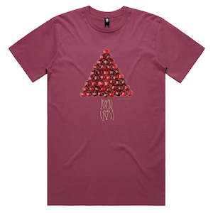 Christmas Cherry Tree Men's Tee Shirt