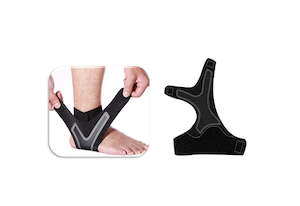 Health Care: RIGHT Ankle Support Bandage Braces Sports Protect Breathable Elastic Bands