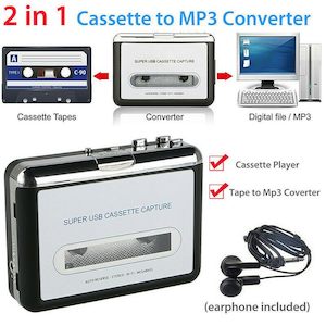 Computer: USB Cassette Player Tape to MP3 Converte