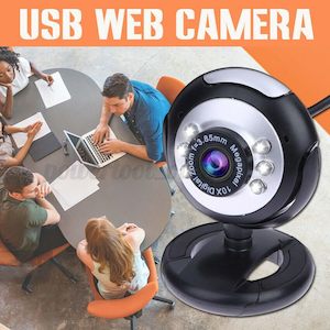 Computer: LED Webcam With Mic