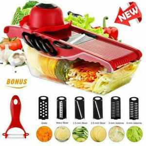 Fruit Cutter Slicer Onion Dicer Vegetable Chopper Potato Peeler