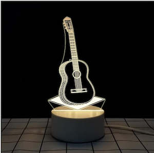 3D USB LED Night Light Creative Illusion Lamp Gift